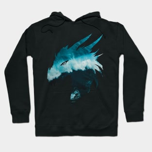 Tsunami Dragon Head Shot Hoodie